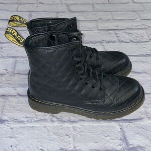 Dr Martens Corlaney (Quilted Black Leather). Women’s Size 5